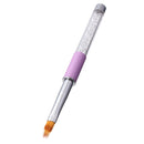Nylon Hair Purple Nail Ombre Brush Manicure Tools DIY Design Drawing Painting Pen