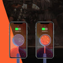 ROCK 15W 10W 7.5W 5W Double-sided Indicator Light Fast Charging Pad Suction Cup Wireless Charger For iPhone XS Max Huawei P30 Pro Mate 20 Pro Xiaomi Mi9 MIX 2S S10 S10+