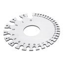 Stainless Steel Wire Gauge Round Thickness Measuring Wire Gage