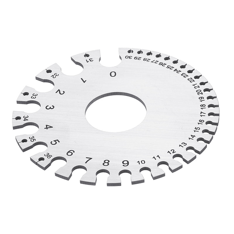 Stainless Steel Wire Gauge Round Thickness Measuring Wire Gage