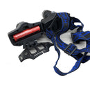 XANES GD-11 2700LM 5XT6 White Blue Headlamp Camping Cycling Hunting Emergency Lantern Zoomable Flashlight 18650 USB Rechargeable