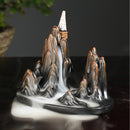 Reverse Waterfall Smoke Incense Burner Incense Burner with 10 Cones