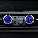 Car A/C Vent Clip Thermometer Clock Gauge Trim Perfume Refill Storage Fragrance