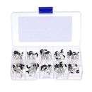 1000pcs 10 Values Rectifier Diode Assorted Kit 1N4001 1N4002 1N4003 1N4004 1N4005 1N4006 1N4007 1N5817 1N5818 1N5819 With Box