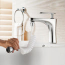 Stretchable Faucet Extender Water Saving Tap 360 Rotation Shower Head Water Filter Sprayer for Kitchen Bathroom