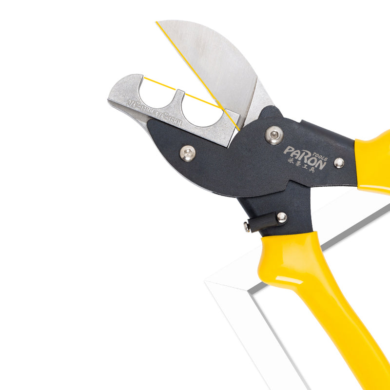 Paron JX-C8025 45-135 Adjustable Universal Angle Cutter Mitre Shear with Blades Screwdriver Tools