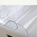 PVC Transparent Waterproof Table Cloth Oil Proof Pad Tablecloth Mat Raw Materials