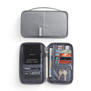 RFID Blocking Travel Card Storage Bag Passport Document Wallet Organizer Holder