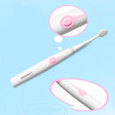 Lansung SA219 Electric Children Toothbrush Portable Non-slip AAA Battery Sonic Tooth Brush IPX7 Waterproof