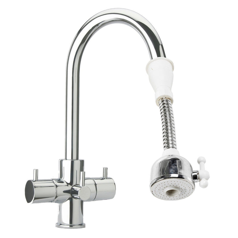 Water Saving Faucet Aerator Kitchen Tap Adjustable Nozzle Spout Hose Swivel