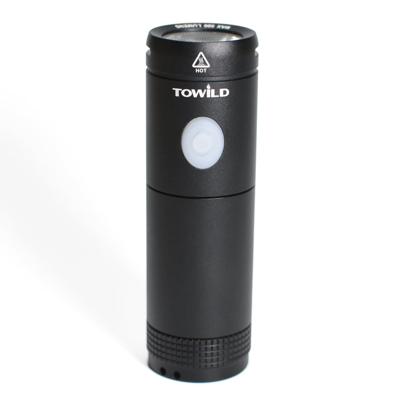 2 in1 TOWILD BC01 XP-G2 S3 500LM 5Modes Multi-function EDC Flashlight & Removable Bicycle Light