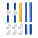 Large PVC Parrot Perch Play Gym Stand Birds Training Playing Platform Tray Tablet Stand