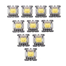 120PCS Pack 3Pin Gateron Linear Yellow Switch Keyboard Switch for Mechanical Gaming Keyboard