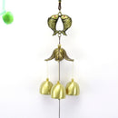 Copper Alloy Wind Chime Decorations Ornaments Outdoor Living Yard Garden Wall Hanging Decor