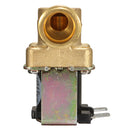 DC 24V 21WA 43WA Brass Electric Solenoid Valve Normally Closed Air Water Control