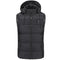Electric Winter Warm Heated Waistcoat USB Charging Cotton Intelligent Heating Hooded Jacket Clothing