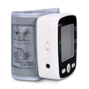 LCD Digital Wrist Blood Pressure Monitor Heart Rate Pulse Meter USB Rechargeable Health Care
