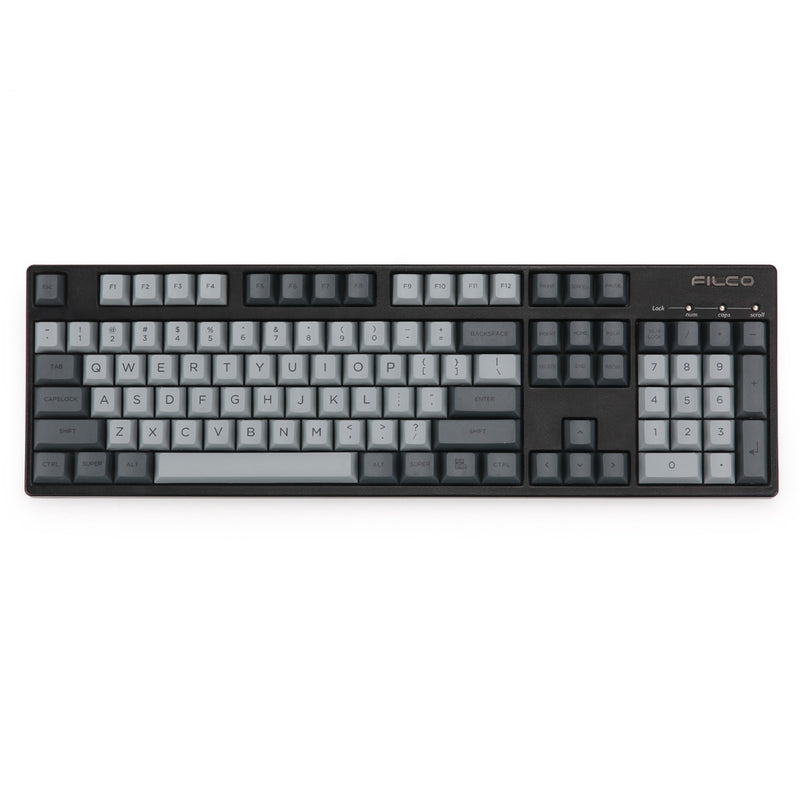 KBDfans Cement Grey Keycaps PBT Sublimation 145 Keys Mechanical Keyboard Keycap