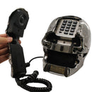 Skull Head Telephone Corded Land Line Flashing Eyes for Home Office Desk Telephone Table Decoration