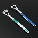 2Pcs Oral Dental Care Tongue Cleaner Brush Scraper Bad Breath