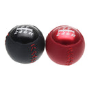 6 Speed PU Leather Round Ball Manual Gear Shift Knob Shifter For Civic Type R FK2
