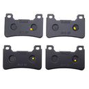 4pcs Front  Organic Brake Pads For Honda 05-06 CBR600RR 04-05 CBR1000RR