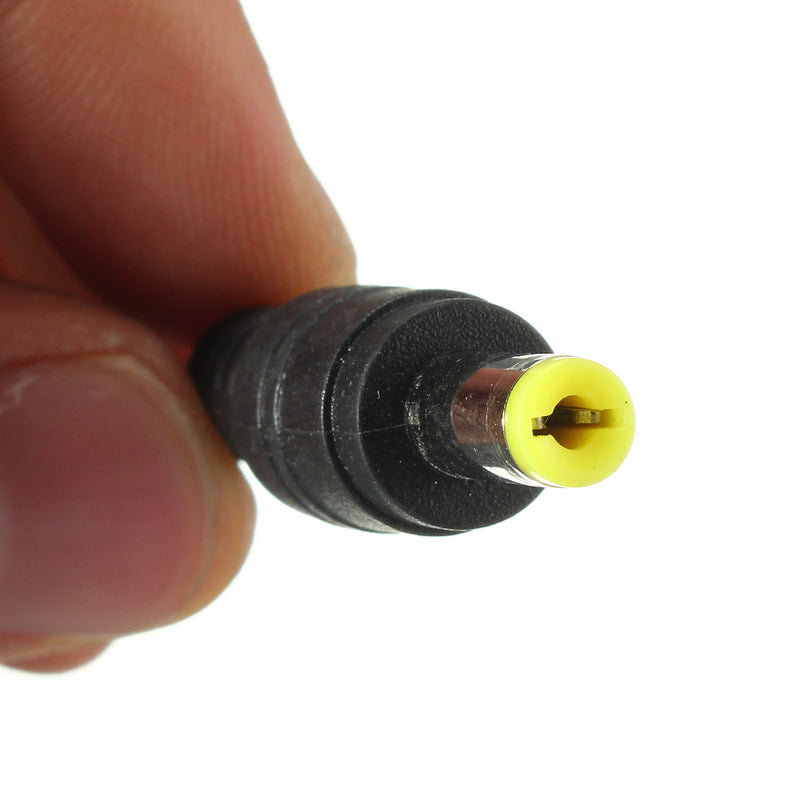 10PCS LUSTREON DC12V Male Power Supply Jack Connector Cable Plug Cord Wire 5.5mm x 2.1mm