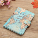 Travel PU Leather Passport Organizer Holder Card Case Protector Cover Wallet