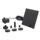 Solar Water Panel Power Fountain Pump Kit Pool Garden Pond Watering Floating Pump
