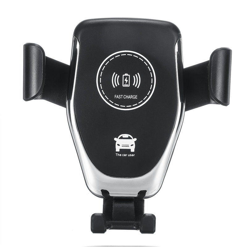 10W 7.5W 5W Qi Wireless Charger Infrared Sensor Air Vent Car Phone Holder For 4.0-6.5 Inch Smart Phone