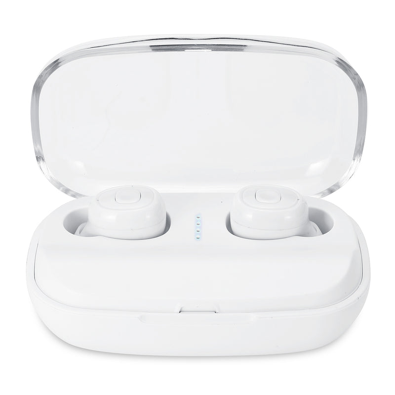TWS bluetooth 5.0 Earbuds Mini Stereo Noise Cancelling Bilateral Call Earphone Headphone with 3000mAh Charging Box Power Bank