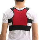 Unisex Back Support Posture Corrector Lumbar Correction Shoulder Brace Belt