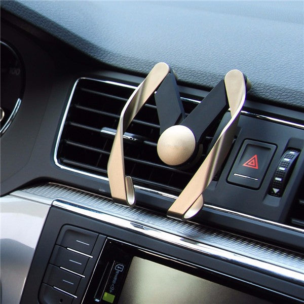 ROCK M AutoBot Phone Stand Car Air Vent Mount Holder for under 7 inches Cell Phone