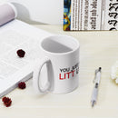 You Just Got LITT UP" Cup Funny Mug Gift Coffee Mugs for Coworkers Office Present