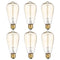 6PCS ST64 40W E27 Dimmable Edison Antique Vintage Filament Incandescent Light Bulb AC220V