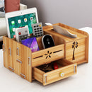 3 Colors Creative Pencil Pen Holder Storage Box Stationery Desk Rack Multifunctional Home/Office Desktop Organizer