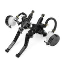 7/8inch CNC Motorcycle Hydraulic Brake Clutch Master Cylinder Lever Reservoir