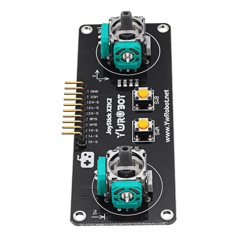 YwRobot JoyStick 2 Channel PS2 Game Rocker Push Button Module Electronic Blocking