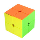 Amazing Cube 2x2 Magic Cube Anti Stress Adults Kids Puzzle Toy Vivid Color Square Magic Cube Puzzle Science Education Toy Gift