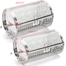 Grill Rotisserie Stainless Steel Roaster Drum Oven for Coffee Beans Peanut BBQ
