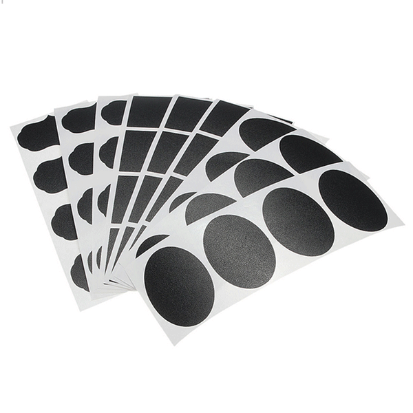 36PCS Chalkboard Stickers Labels Decals Tags Vinyl Kitchen Jar Cup Bottle Decor