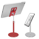Bakeey 180 Degree Up Down Adjustable Aluminum Alloy Desktop Phone Holder Tablet Stand for Smart Phones Tablets 4.0-10.5 inch