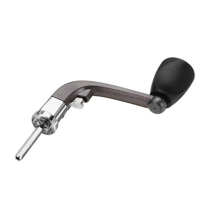 ZANLURE Semimetal Folding Single Fishing Reel Handle Crank For 2000-5000 Spinning Fishing Reels