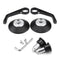 7/8inch Round Handlebar Rearview Mirrors Universal Motorcycle Handle Bar End Cafe Racer