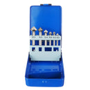 6pcs 90 Degree 3 Flute Countersink Deburring Tapered Drill HSS Bit Screw Set With Box