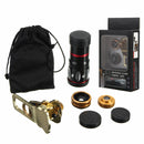 Universal 10X Zoom Clip On Mobile Phone Optical Camera Lens Telephoto Telescope