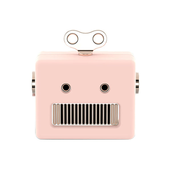 Mini Cartoon Robot Stereo Bass bluetooth Speaker With Mic Portable Hands-free Call
