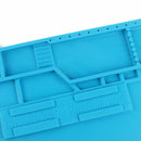 S-170 480x318mm Silicone Pad Desk Work Mat Heat Insulation Maintenance Platform for BGA PCB Solderin