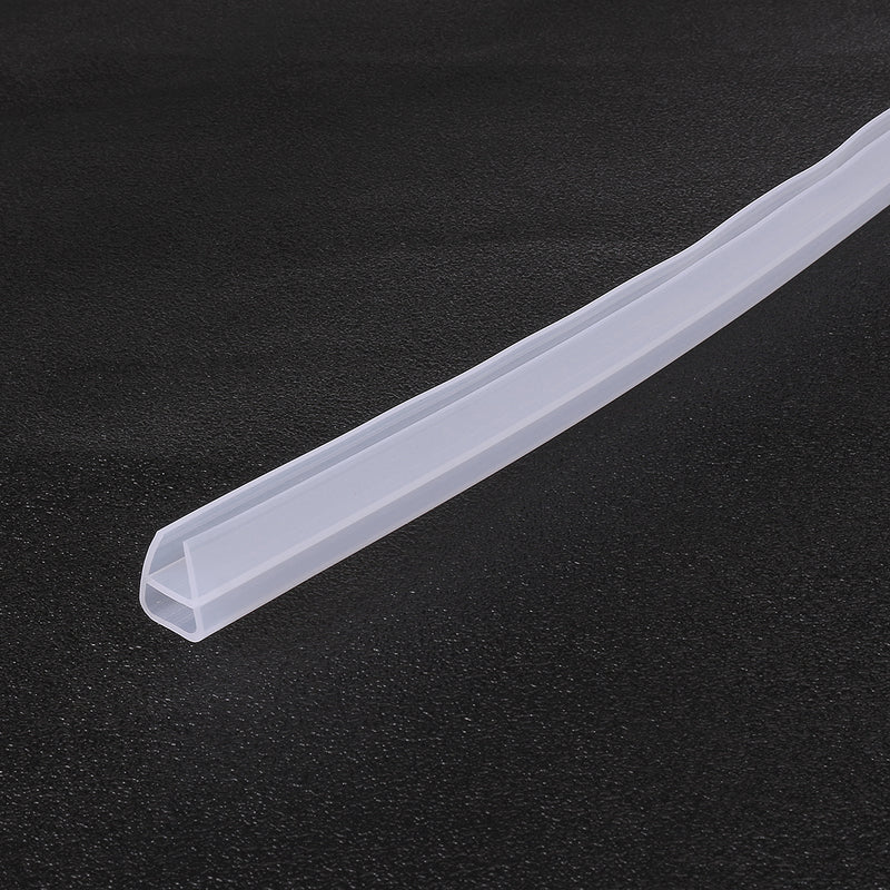 U-Shape 1M Shower Screen Sealing Bath Shower Glass Door Strip 6mm/8mm/10mm/12mm