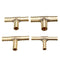 6mm 8mm 10mm 12mm Brass T Piece 3 Way Fuel Hose Joiner Connector For Air Oil Gas